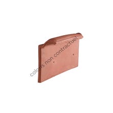 Left hand independent cloaked verge tile TENORD Terre D'amarante