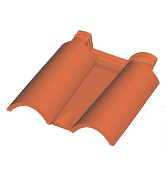 Double roll tile AQUITAINE main product photo