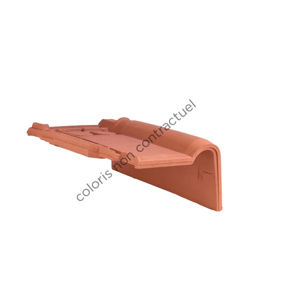 Right hand cloaked verge tile TENORD main product photo