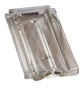 Glass tile MARSEILLE & LOSANGEE Ste Foy l'Argentière main product photo